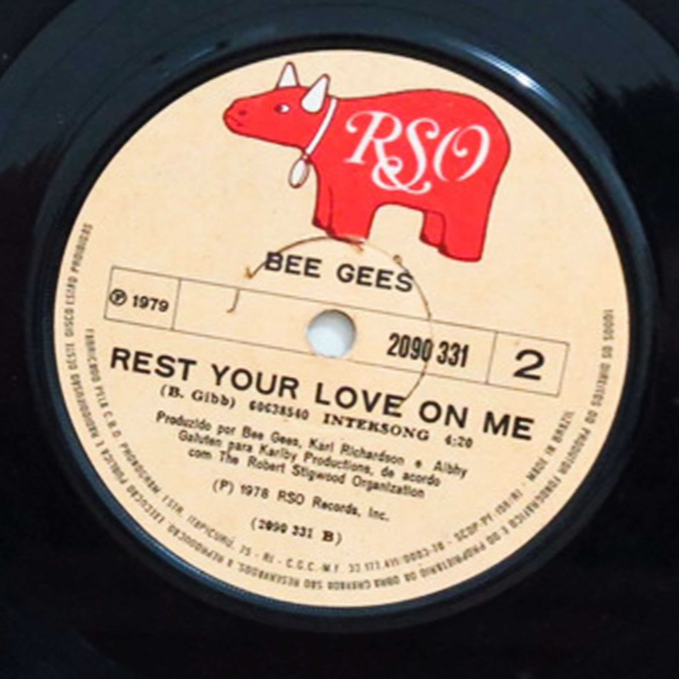 Vinil Compacto - Bee Gees - Too Much Heaven / Rest Your Love On Me