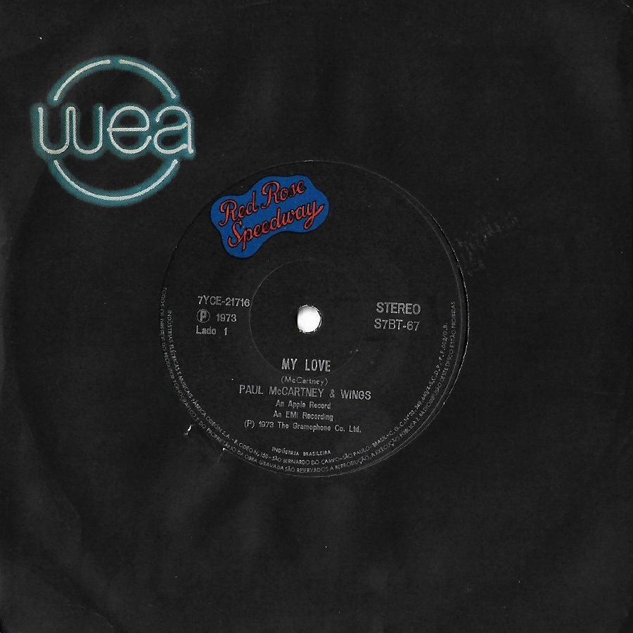 Vinil Compacto - Paul McCartney and Wings - My Love / The Mess