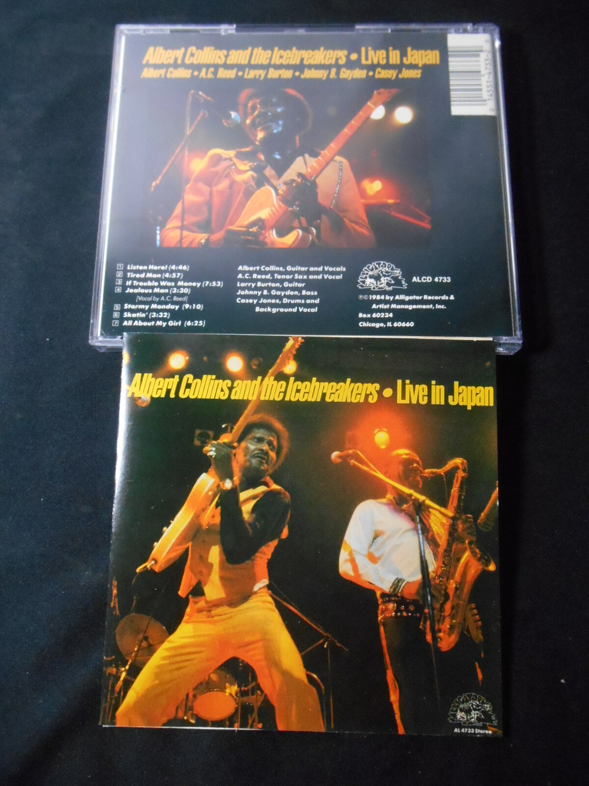 CD - Albert Collins And The Icebreakers - Live In Japan (USA)