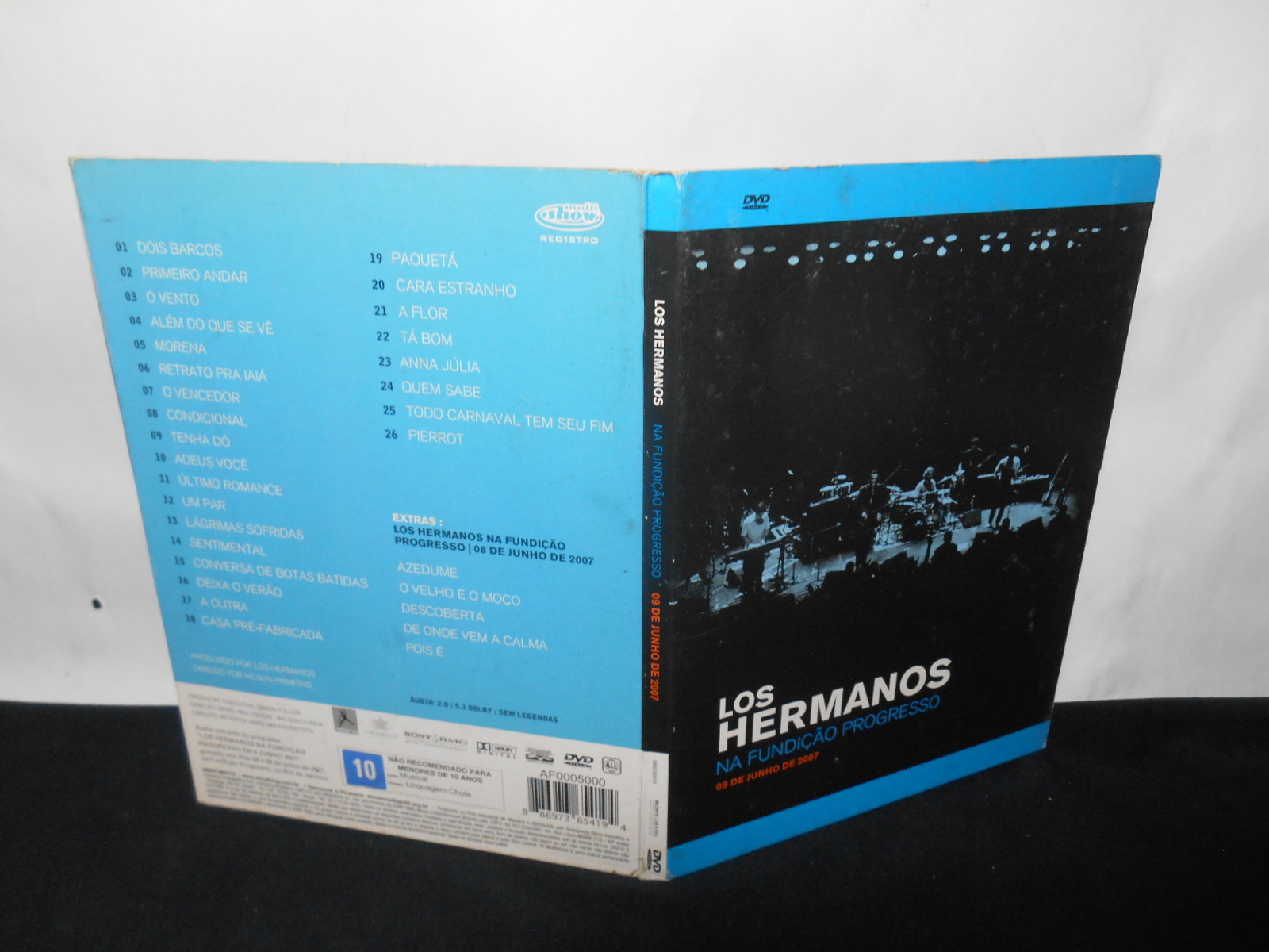 DVD - Los Hermanos - Na Fundição Progresso (Digipack)
