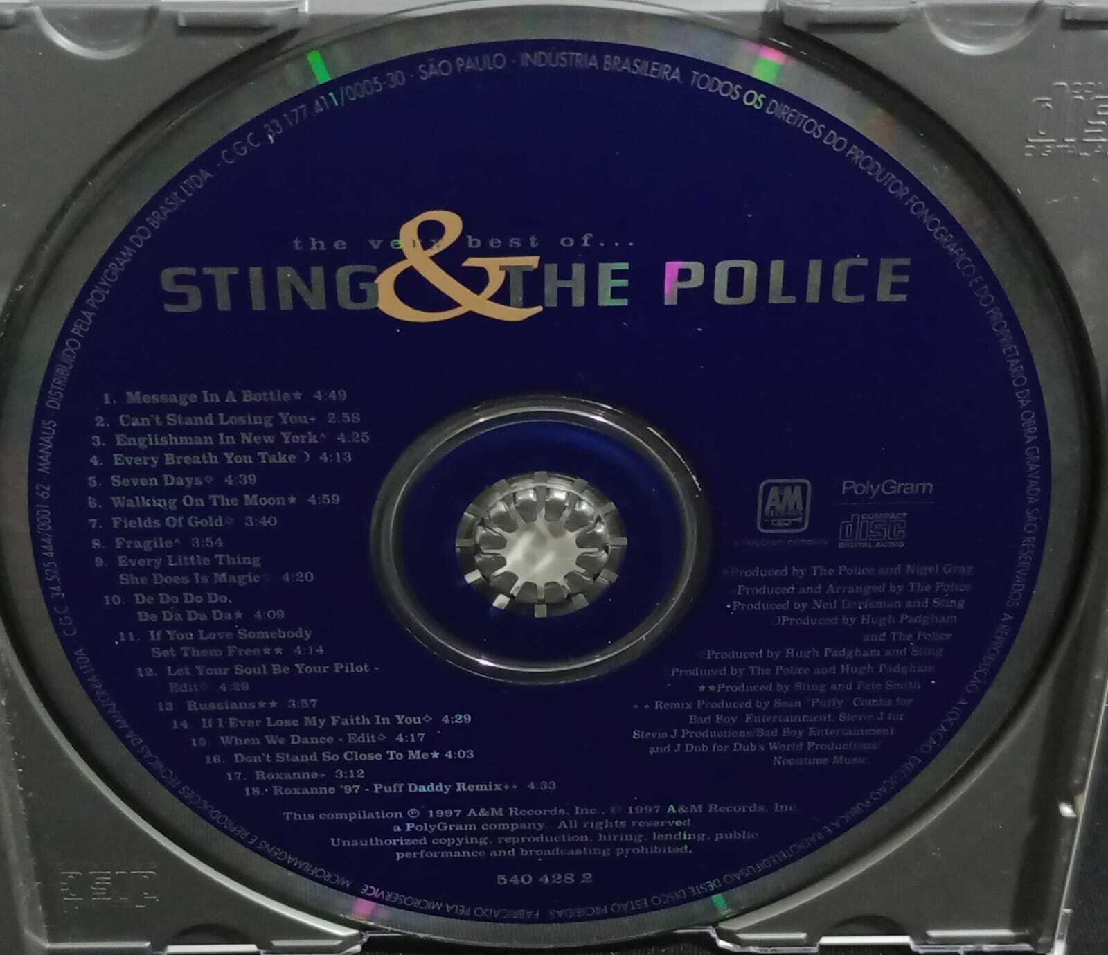 CD - Sting and The Police - the Very Best of