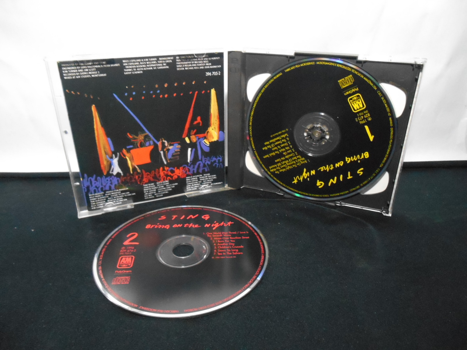CD - Sting - Bring On the Night (Duplo)