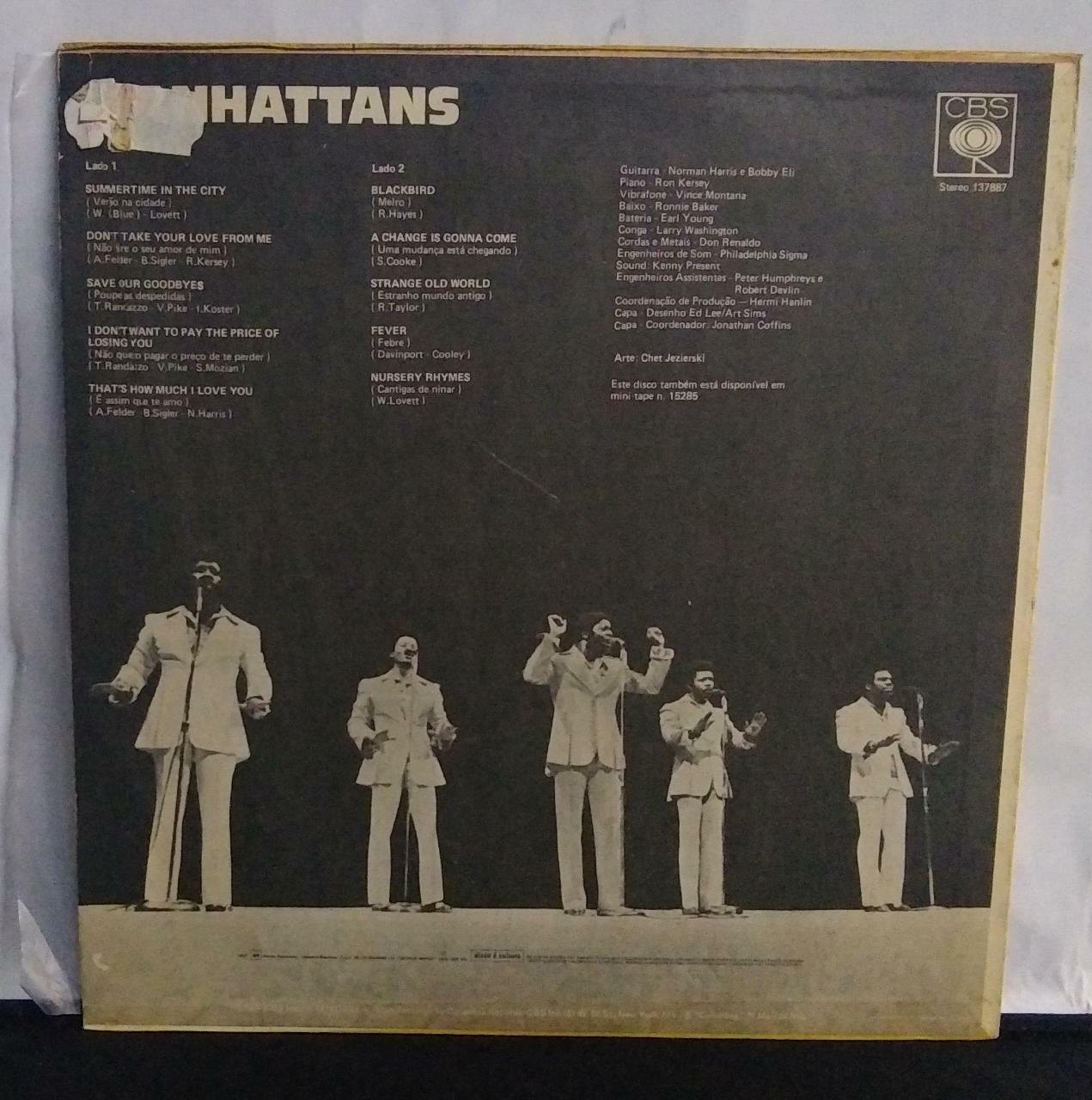 Vinil - Manhattans - Thats how Much i Love You