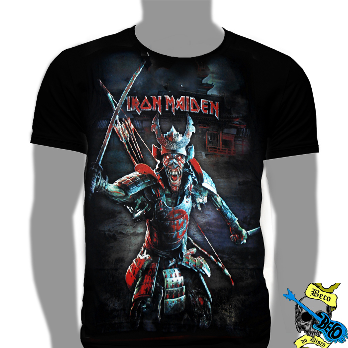 Camiseta - Iron Maiden - pre136