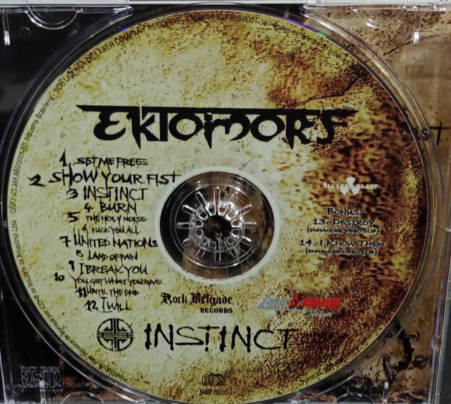 CD - Ektomorf - Instinct