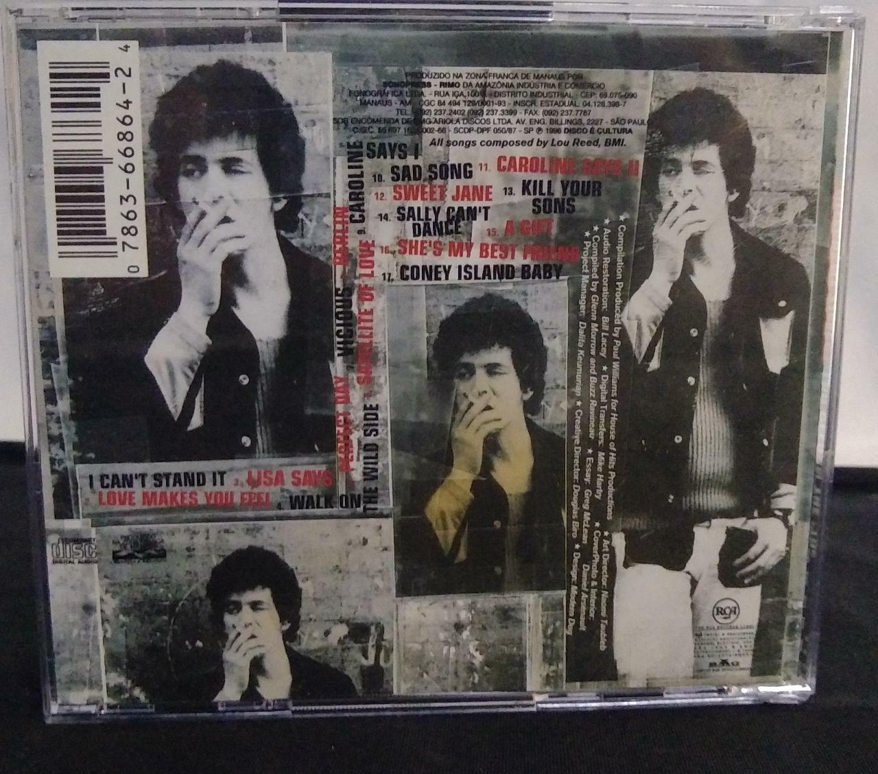 CD - Lou Reed - Different Times Lou Reed in the 70s