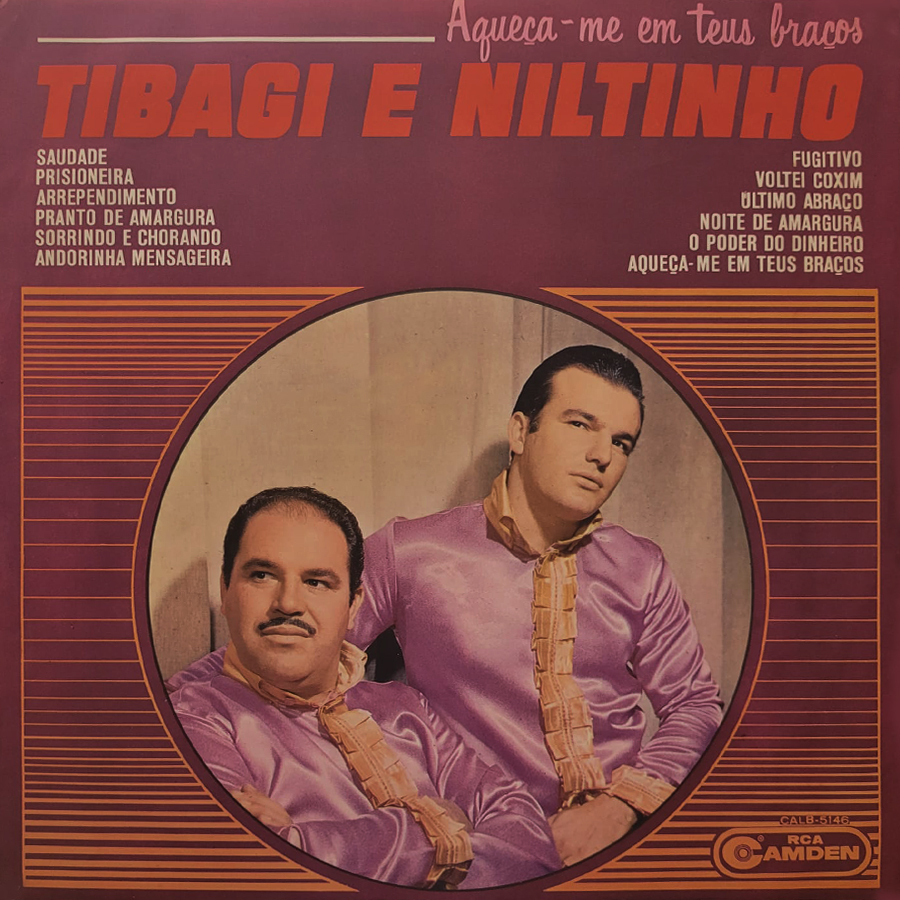 Vinil - Tibagí e Niltinho - Aqueça me em teus Braços