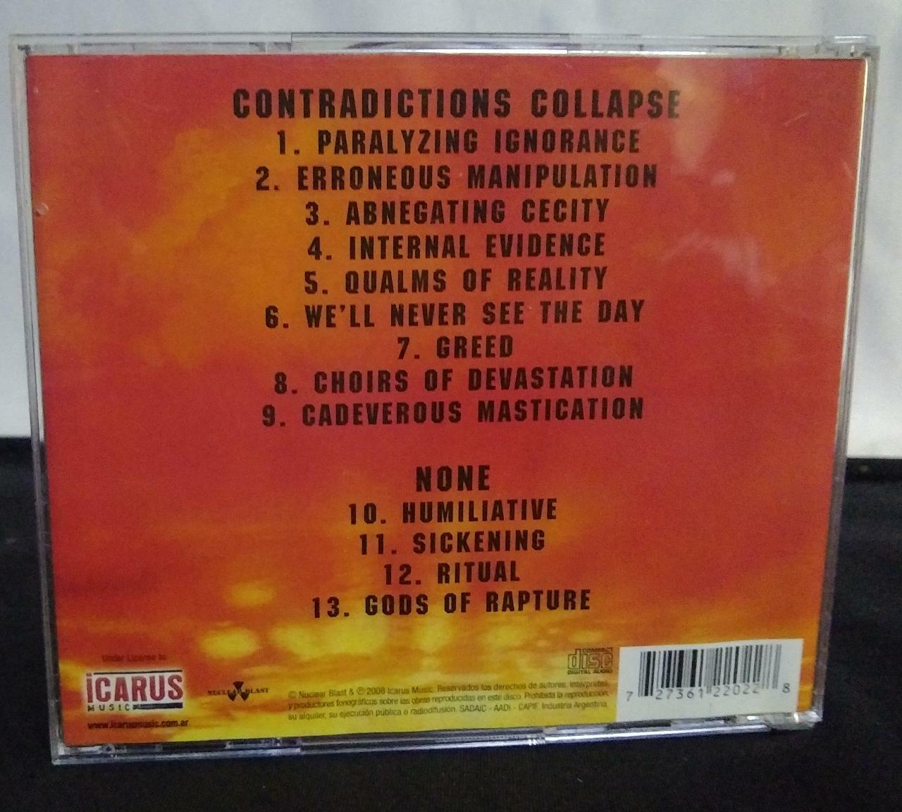 CD - Meshuggah - Contradictions Collapse / None EP (IMP)