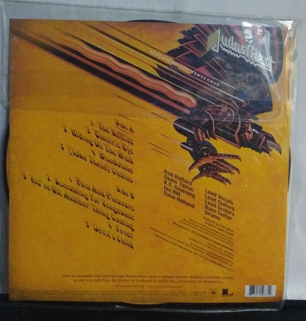 Vinil - Judas Priest - Screaming for Vengeance (Picture/USA)