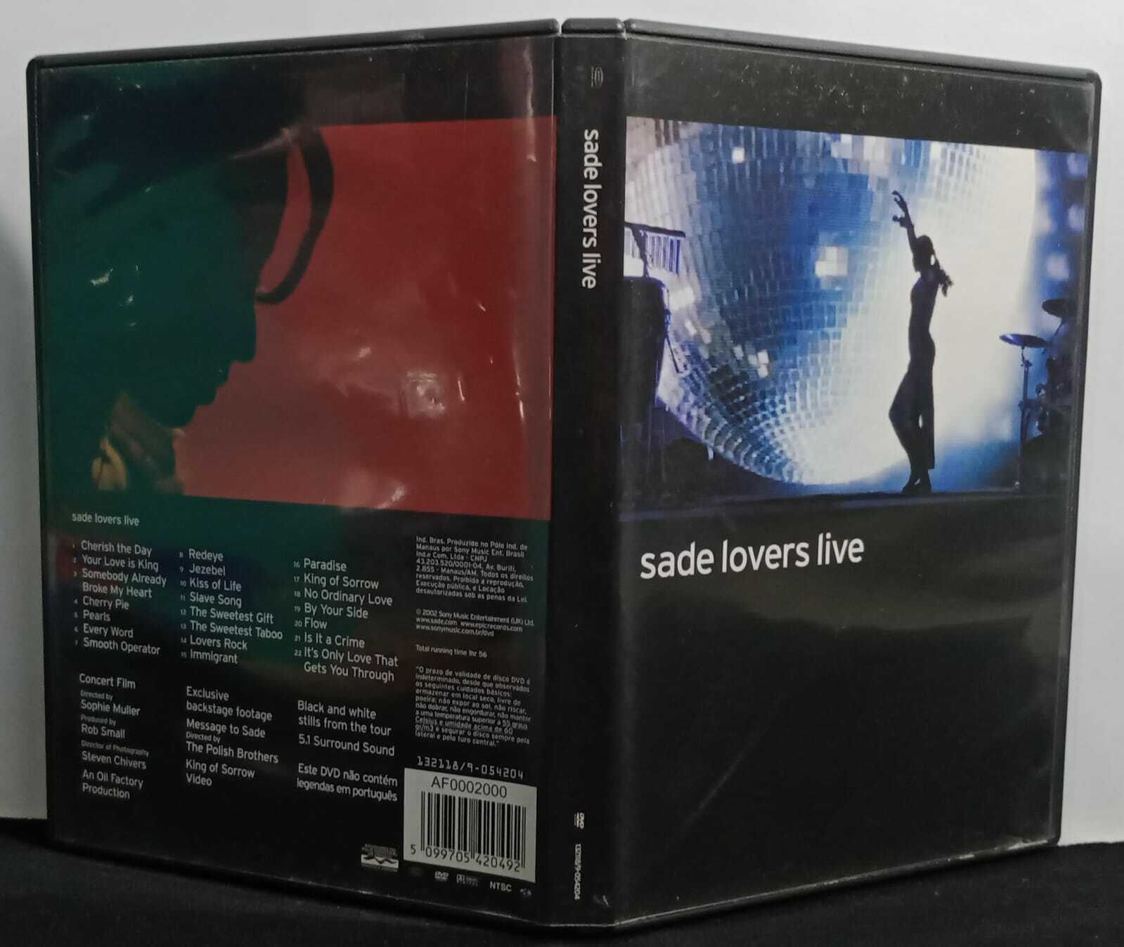 DVD - Sade - Lovers Live