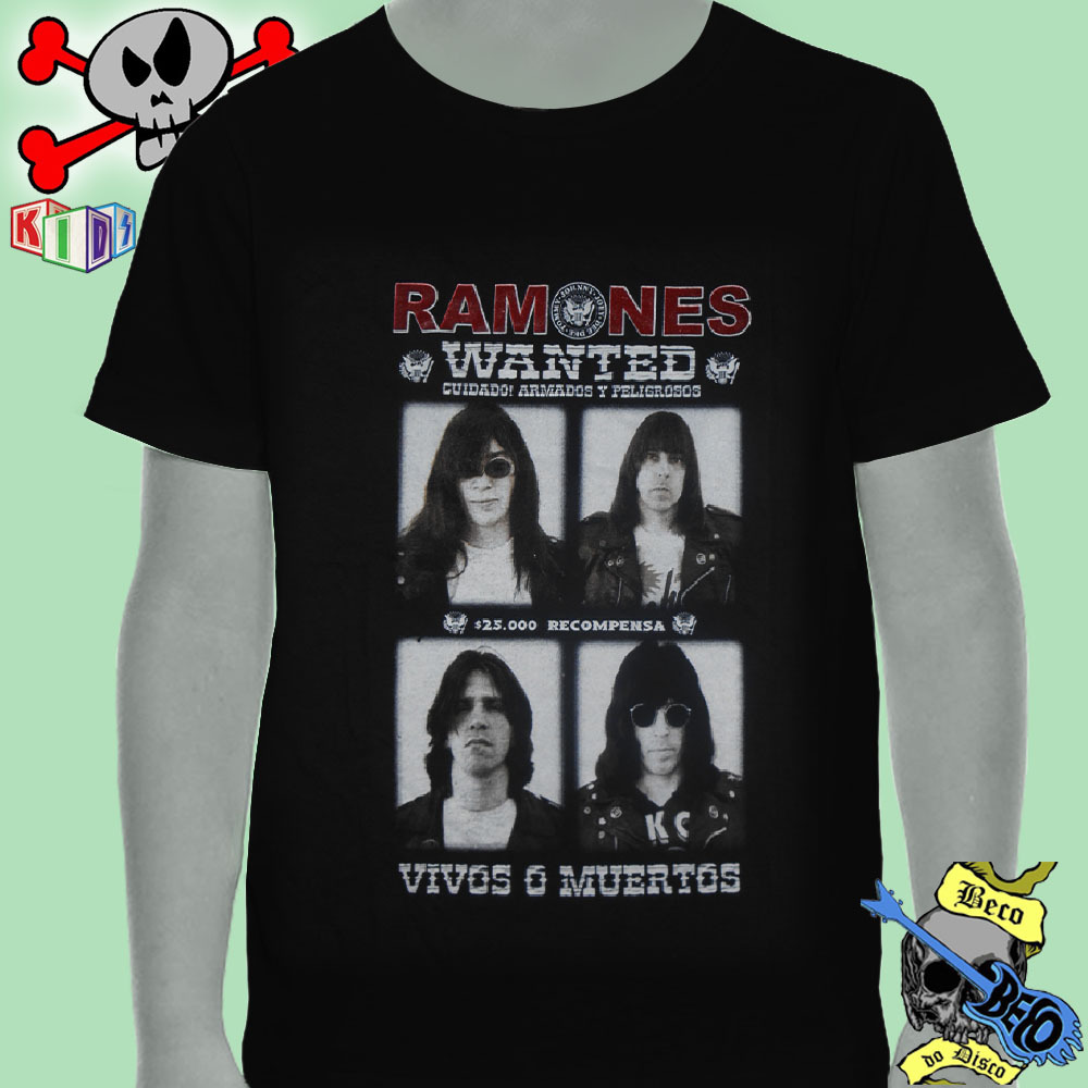 Camiseta - Ramones - por017