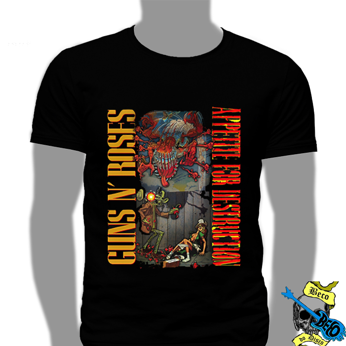 Camiseta - Guns and Roses - ts1544