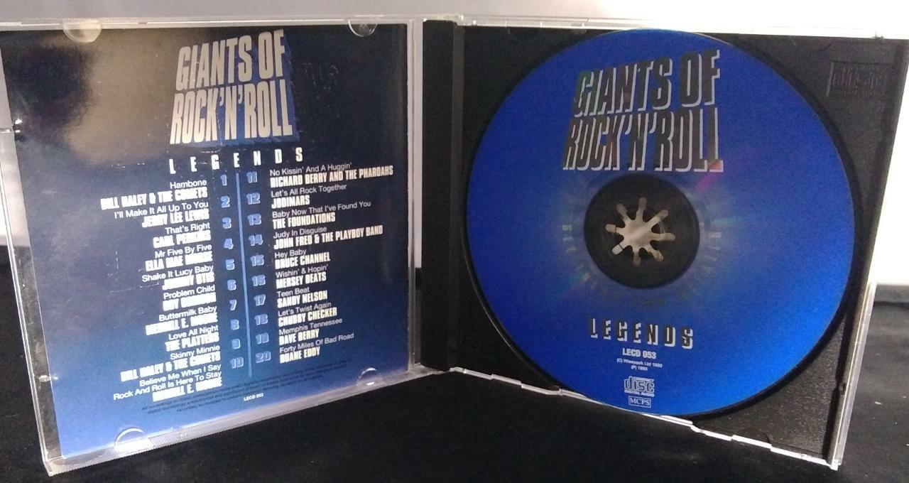CD - Giants of Rock n Roll Legends (UK)