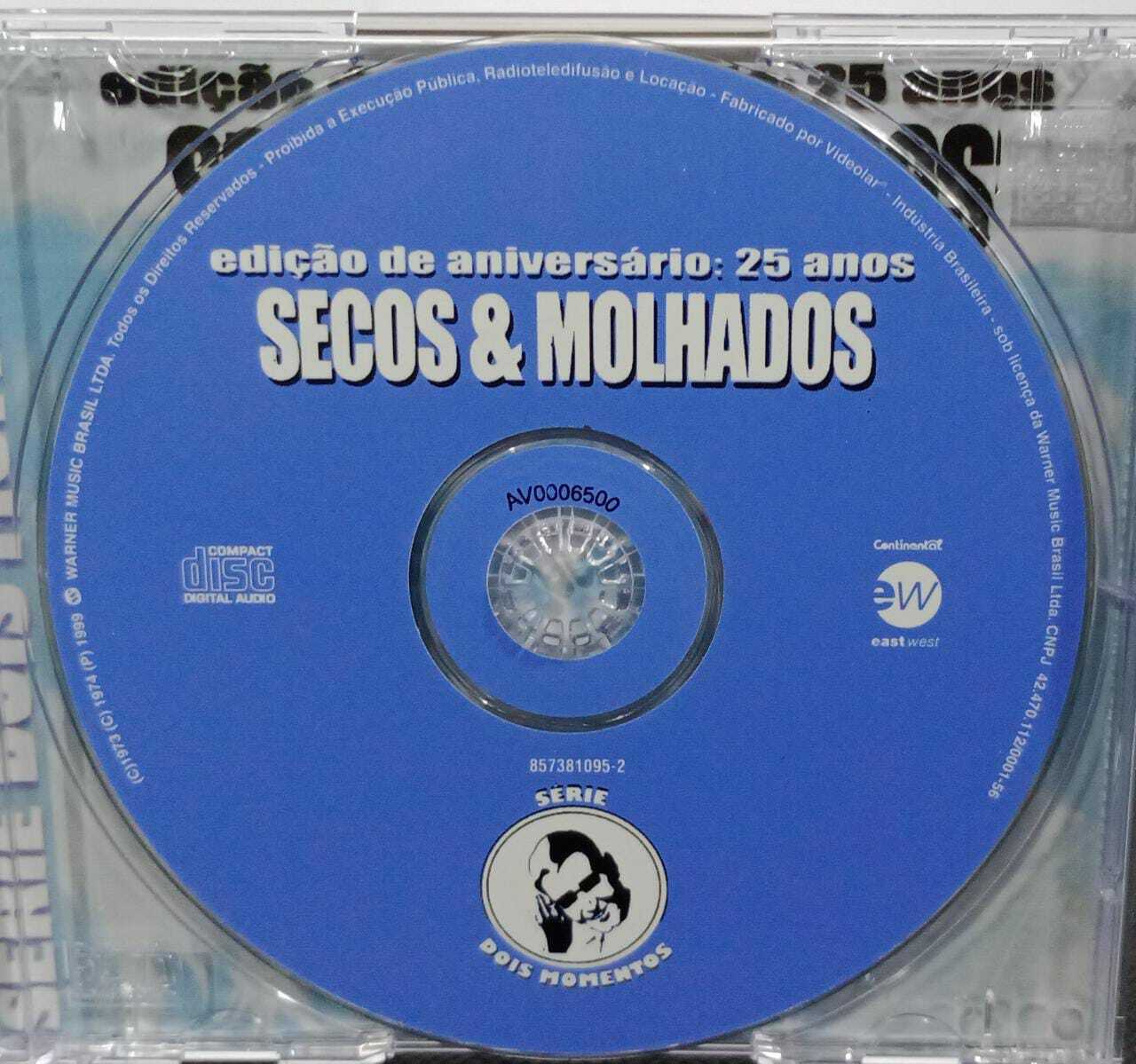 CD - Secos e Molhados - Série Dois Momentos