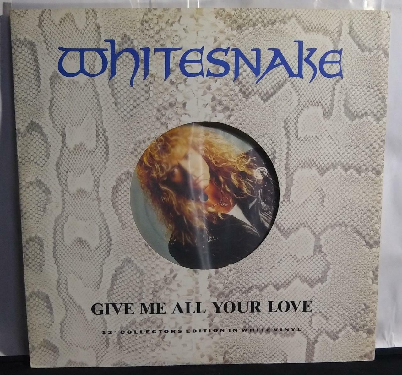 Vinil - Whitesnake - Give me All Your Love (UK/White)
