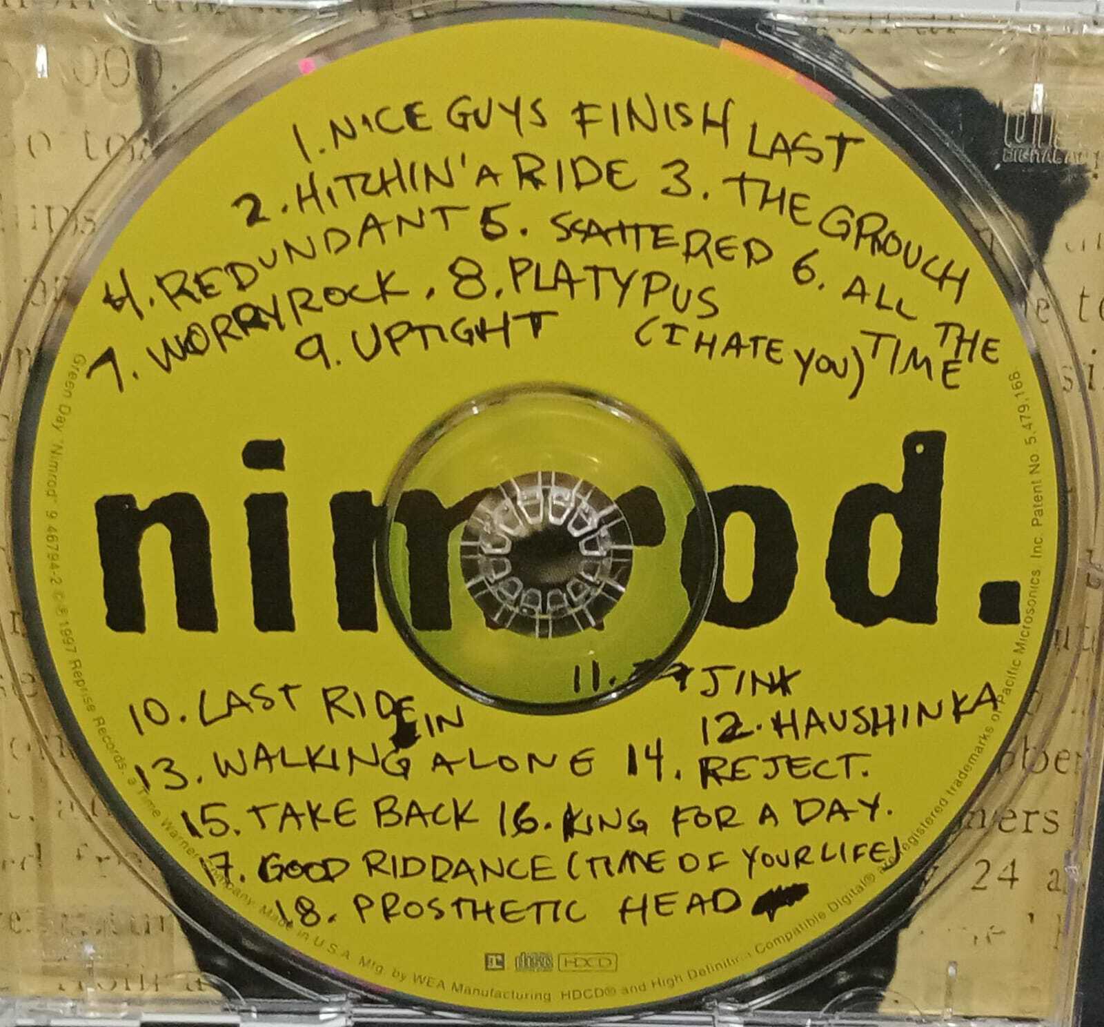 CD - Green Day - Nimrod (usa)