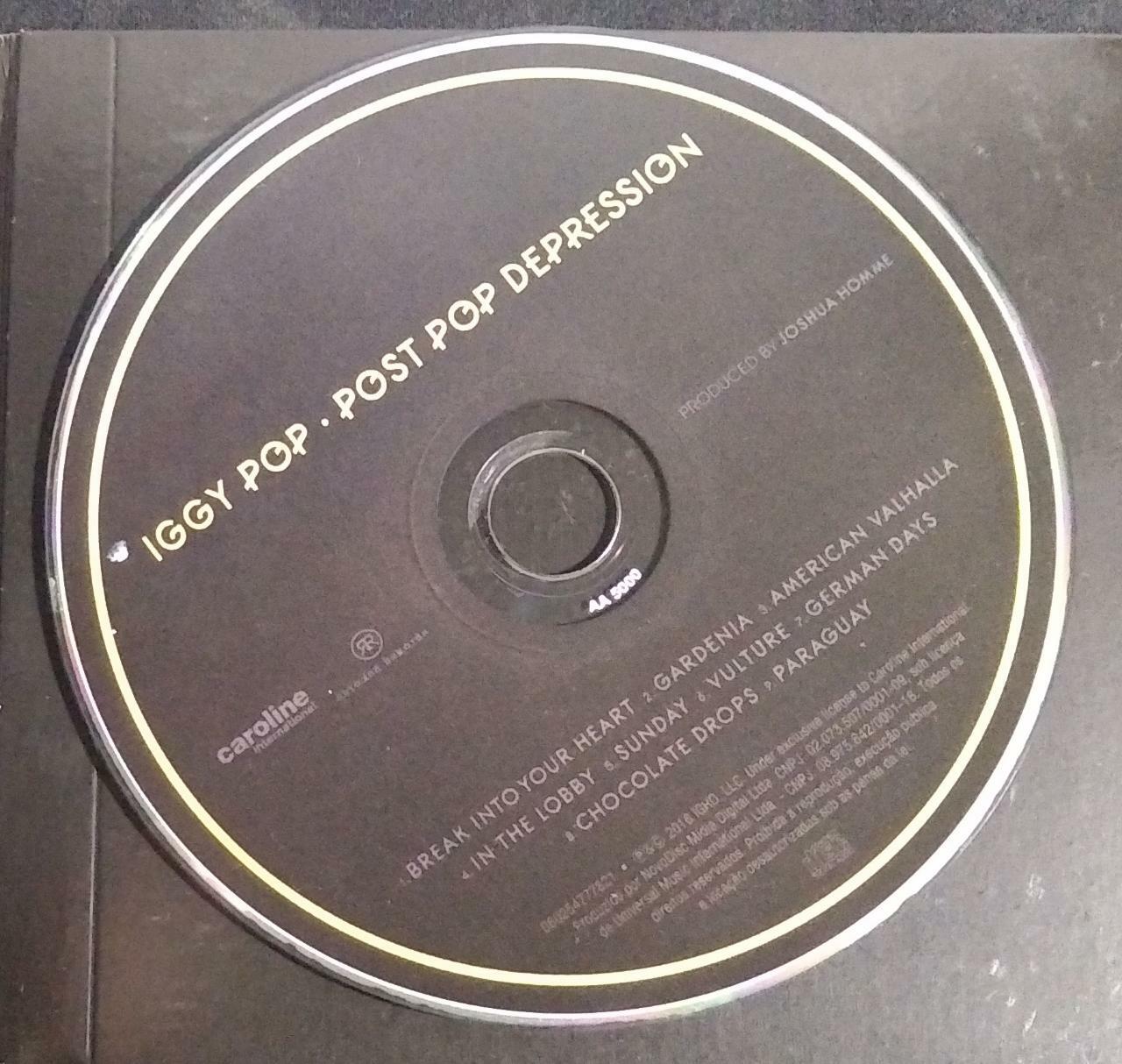 CD - Iggy Pop - Post Pop Depression (Paper Sleeve)
