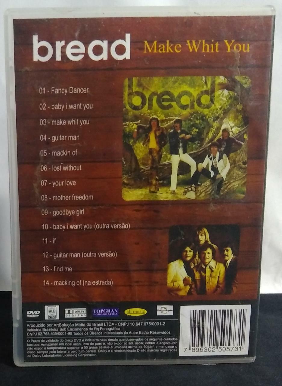 DVD - Bread - Make With You