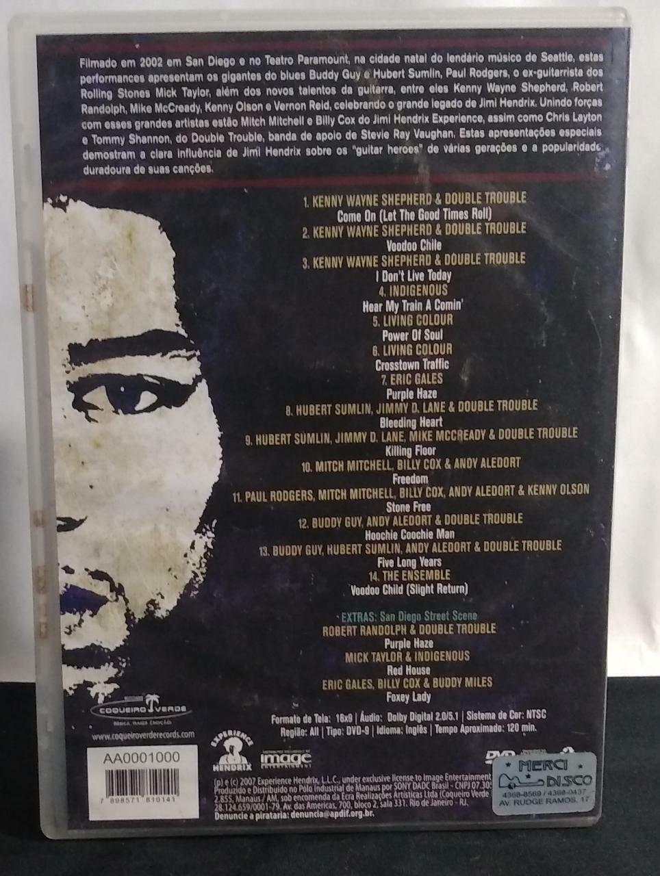 DVD - Jimi Hendrix - Experience Hendrix (Lacrado)