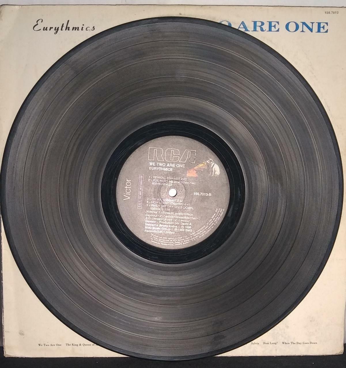 Vinil - Eurythmics - We Too Are One