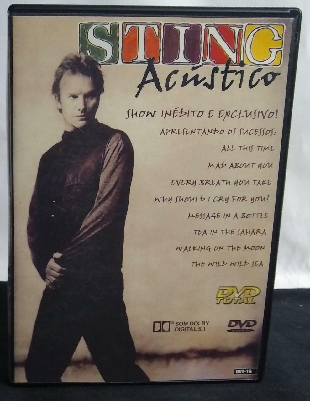 DVD - Sting - Acústico