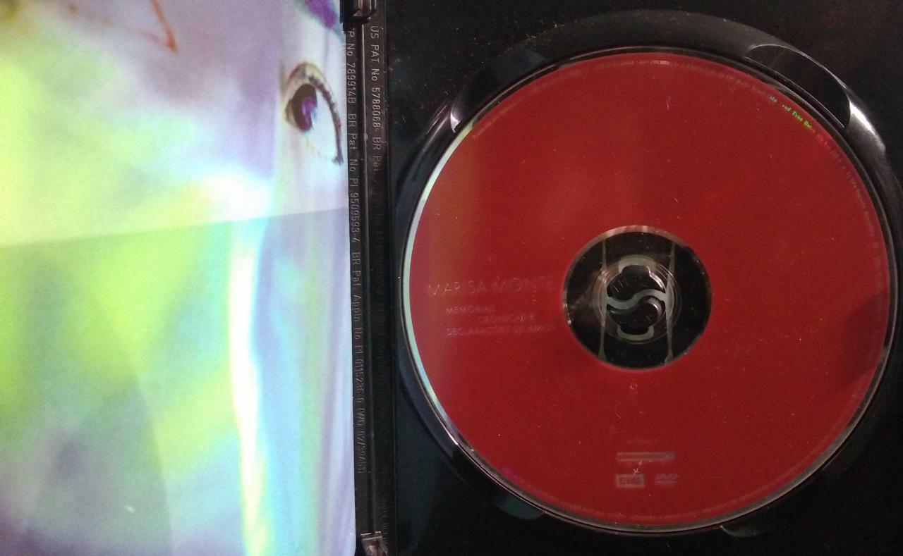 DVD - Marisa Monte - Memórias Crônicas e Declarações de Amor