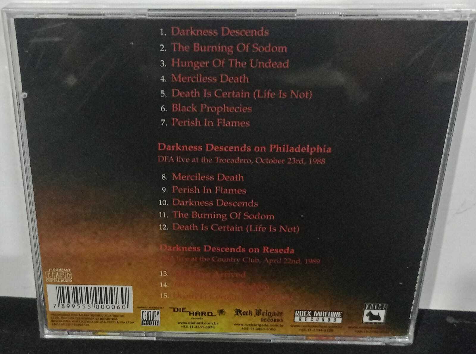 CD - Dark Angel - Darkness Descends (Lacrado)