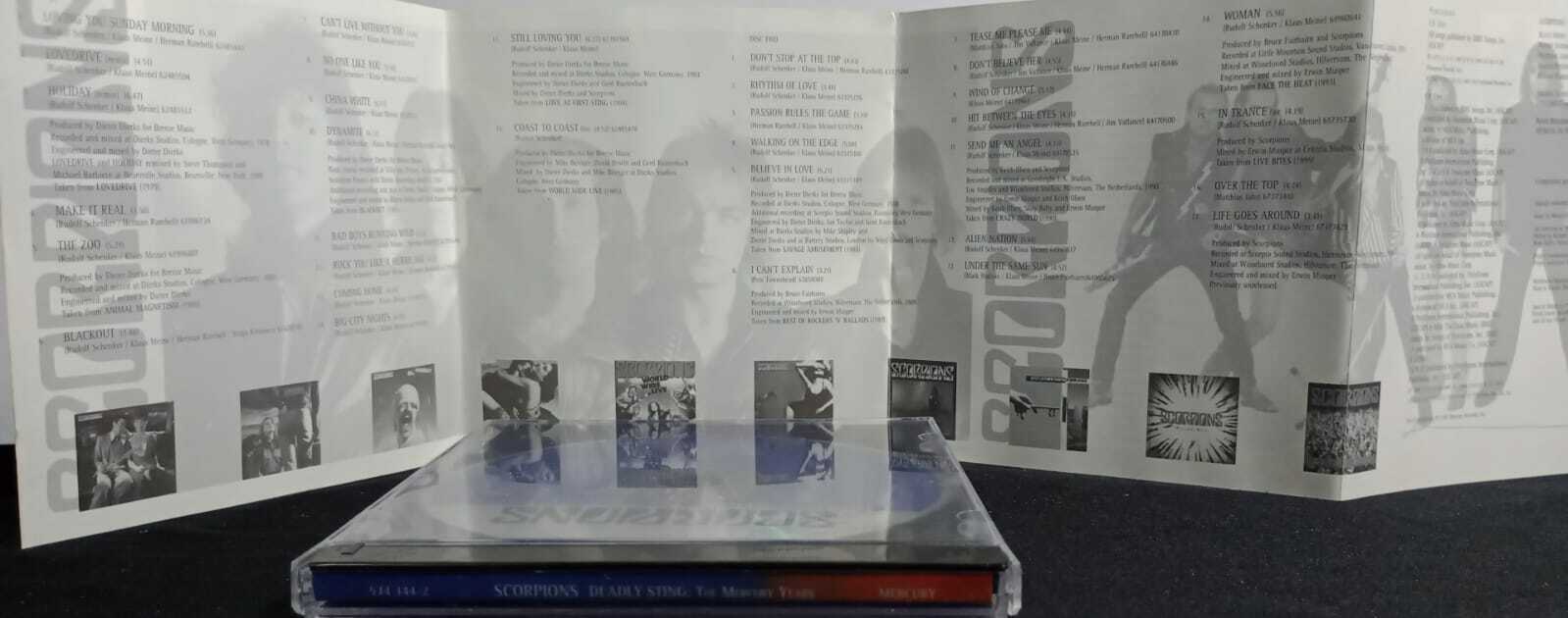 CD - Scorpions - Deadly Sting The Mercury Years (duplo)