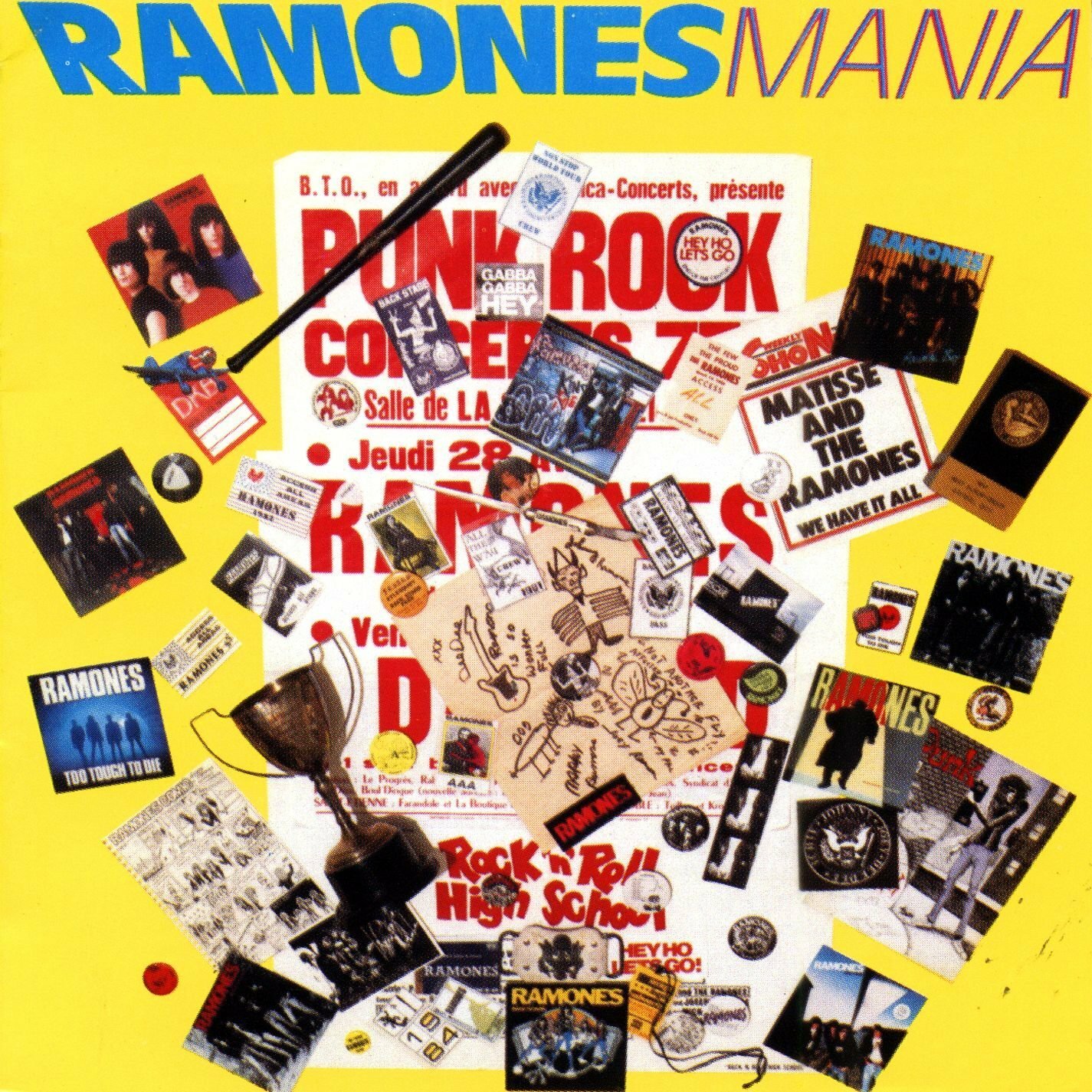 CD - Ramones - Mania (Japan)