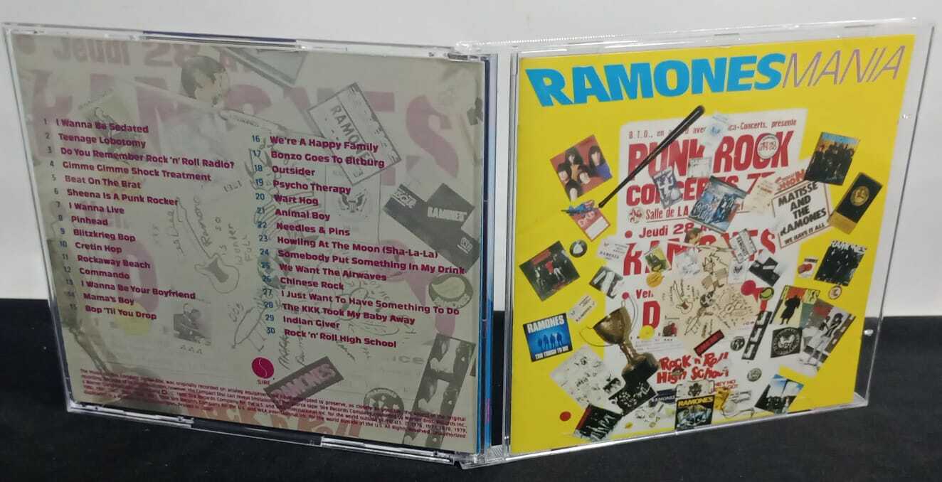 CD - Ramones - Mania (Japan)