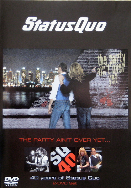 DVD - Status Quo - The Party Aint Over Yet 40 Years Of (duplo/eu)