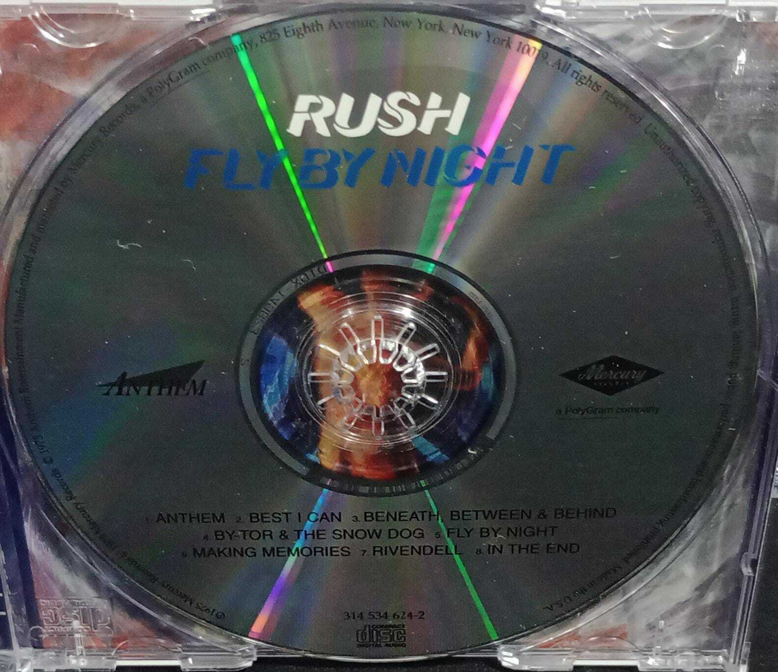 CD - Rush - Fly by Night (USA)