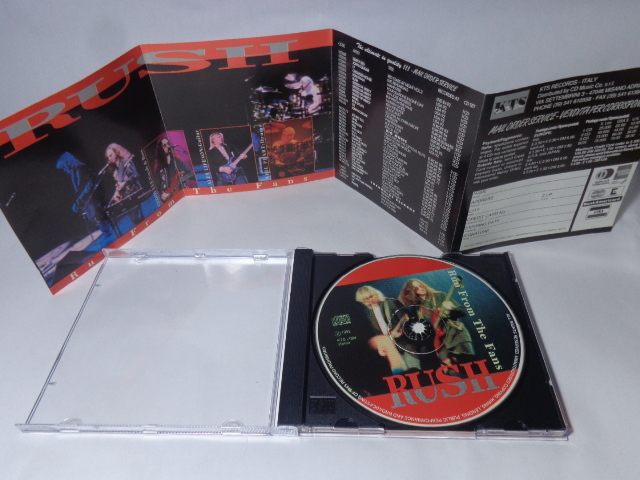 CD - Rush - Run From The Fans (Bootleg/Italy)