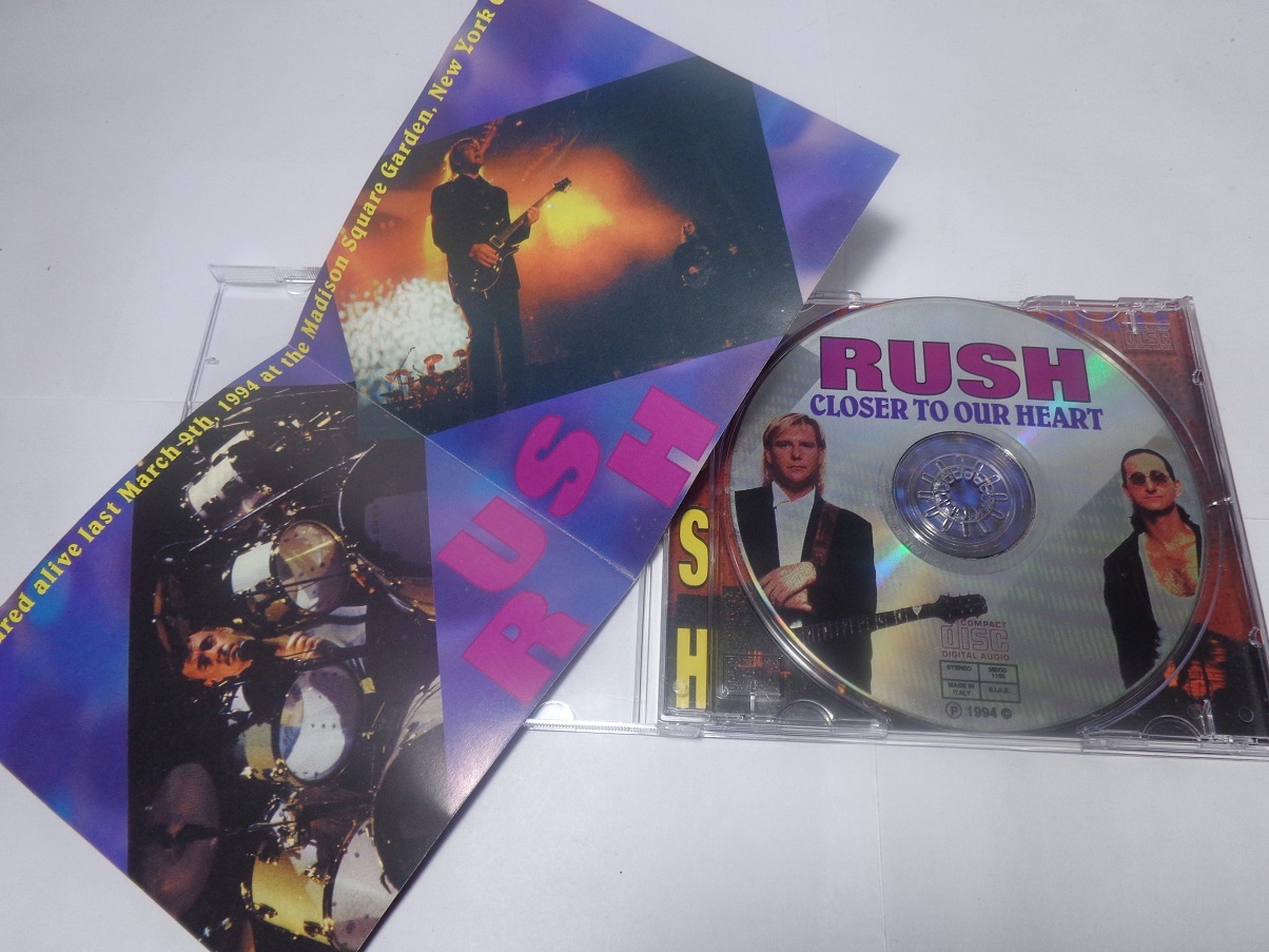 CD - Rush - Closer To Our Heart (Italy)