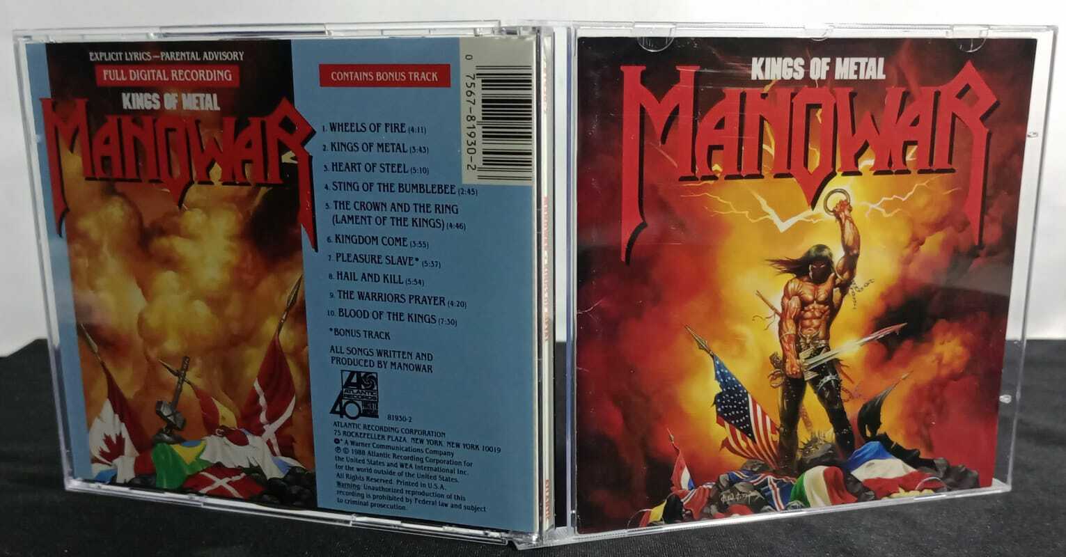 CD - Manowar - Kings of Metal (USA)