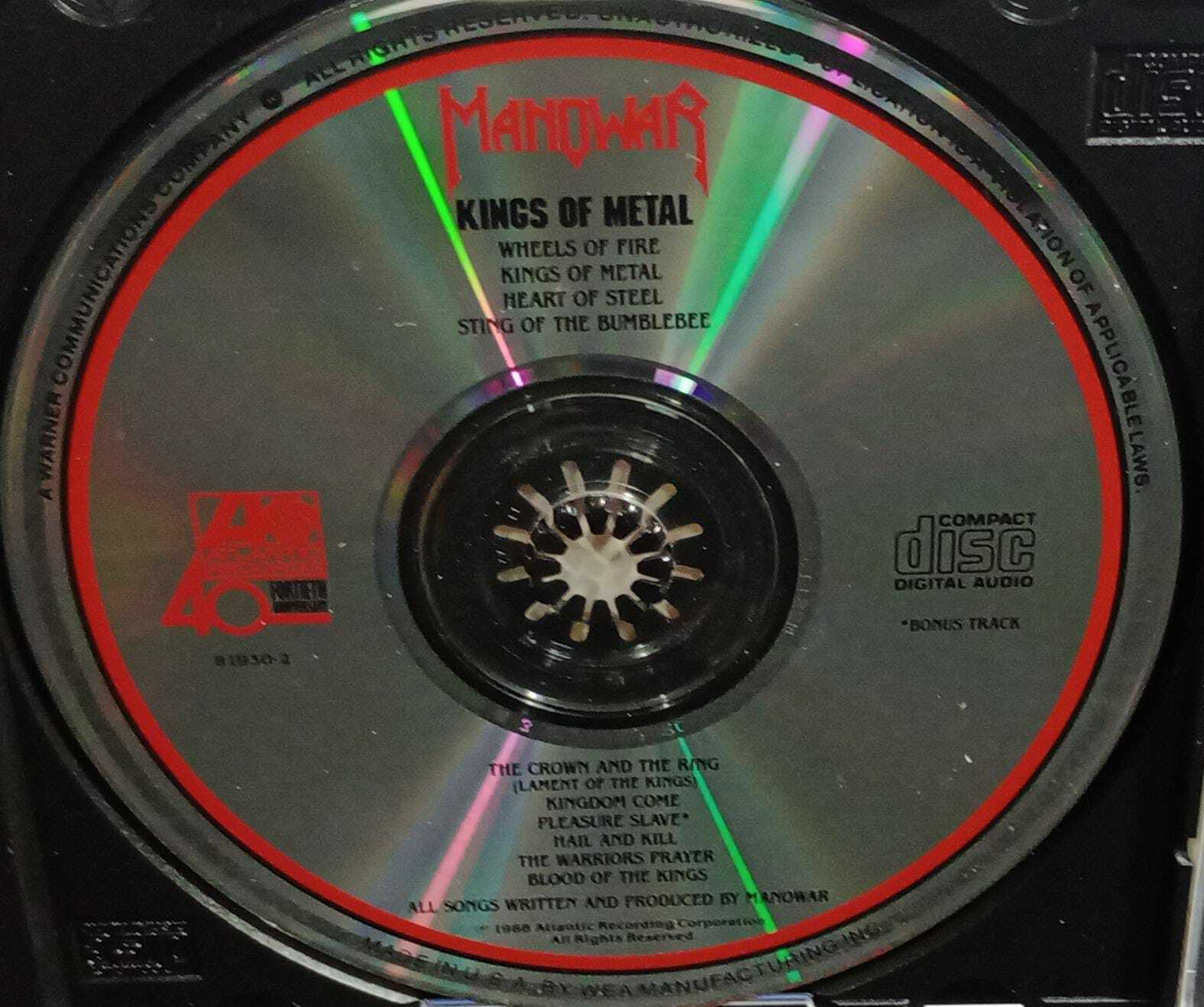 CD - Manowar - Kings of Metal (USA)