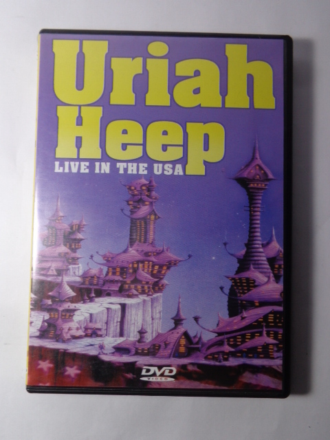 DVD - Uriah Heep - Live in the USA