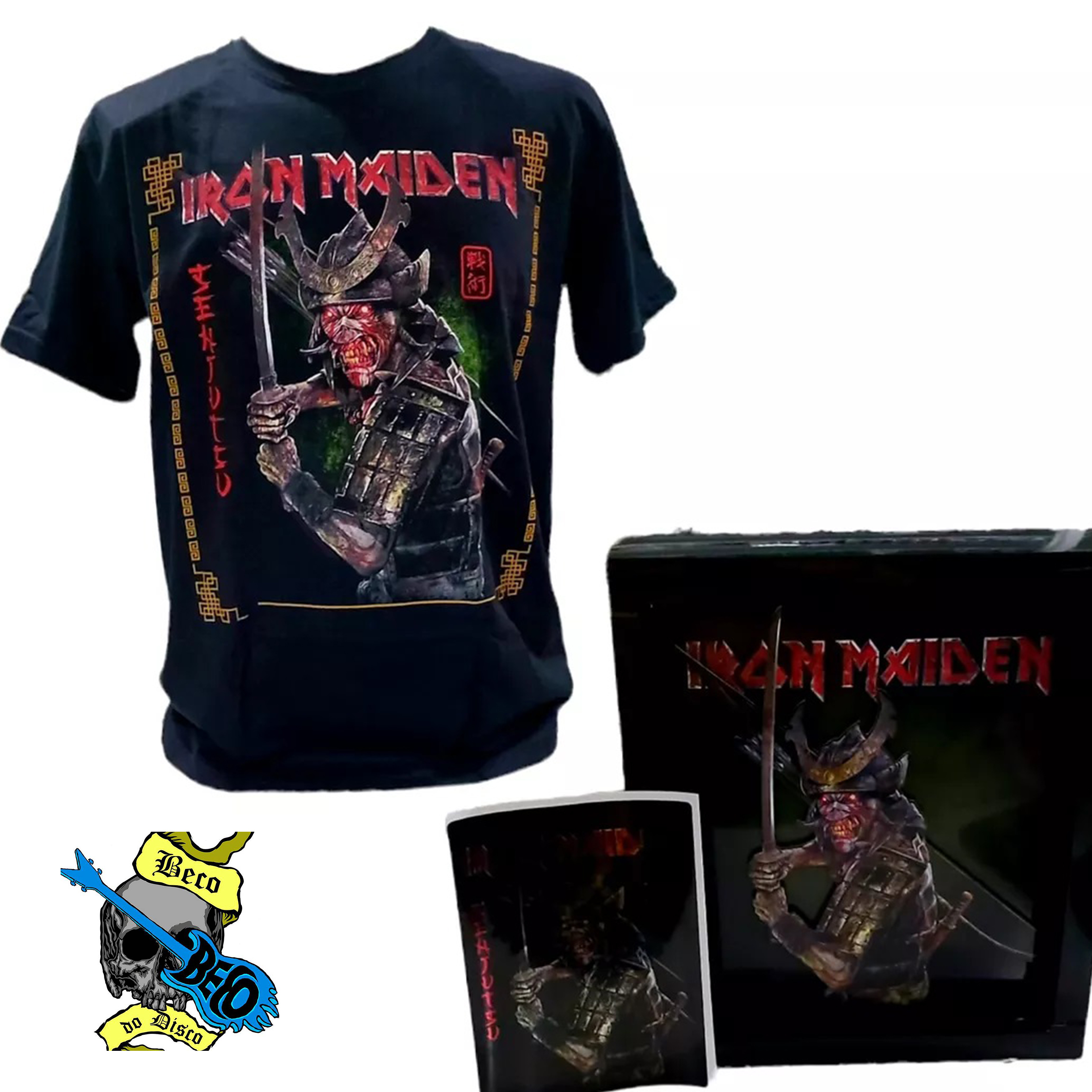 Box Premium - Iron Maiden - Senjutsu