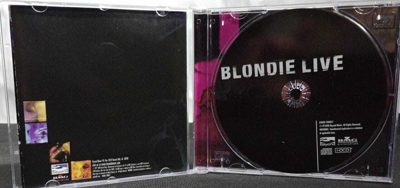 CD - Blondie - Live (usa)