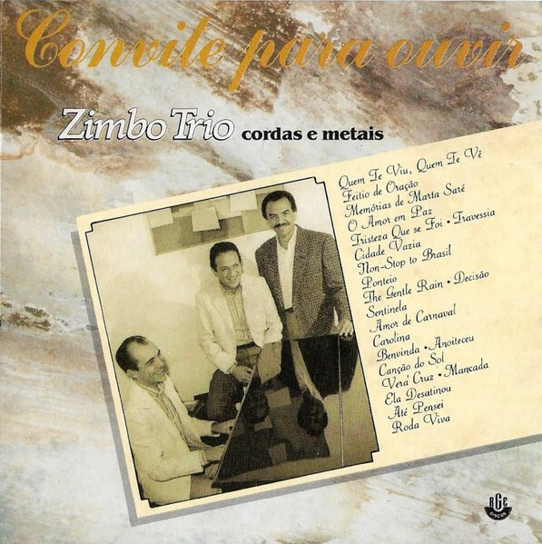 Vinil - Zimbo Trio Cordas e Metais - Convite Para Ouvir (duplo)