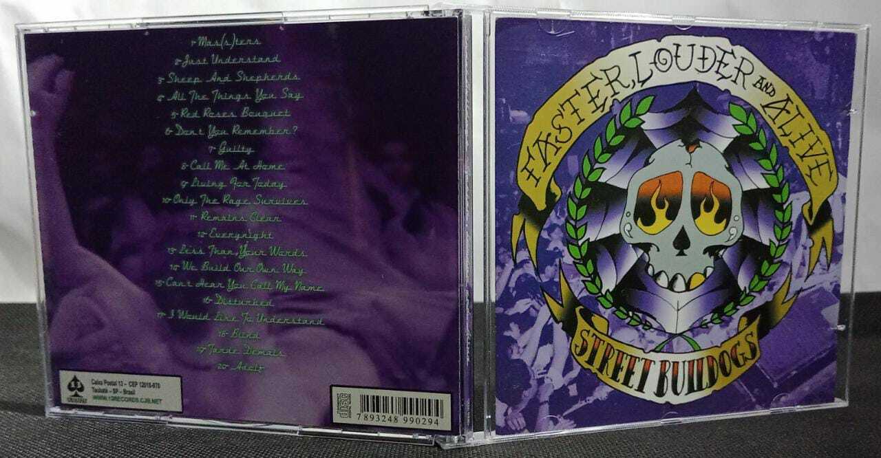 CD - Street Bulldogs - Faster Louder and Alive