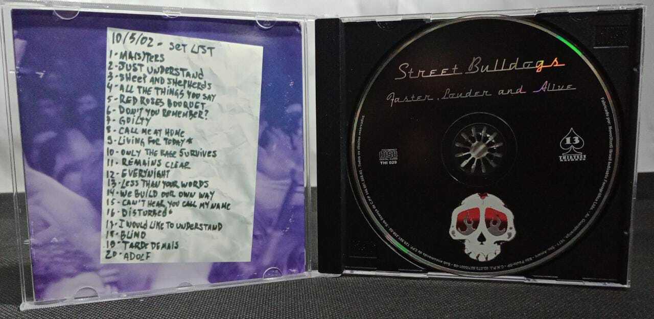 CD - Street Bulldogs - Faster Louder and Alive