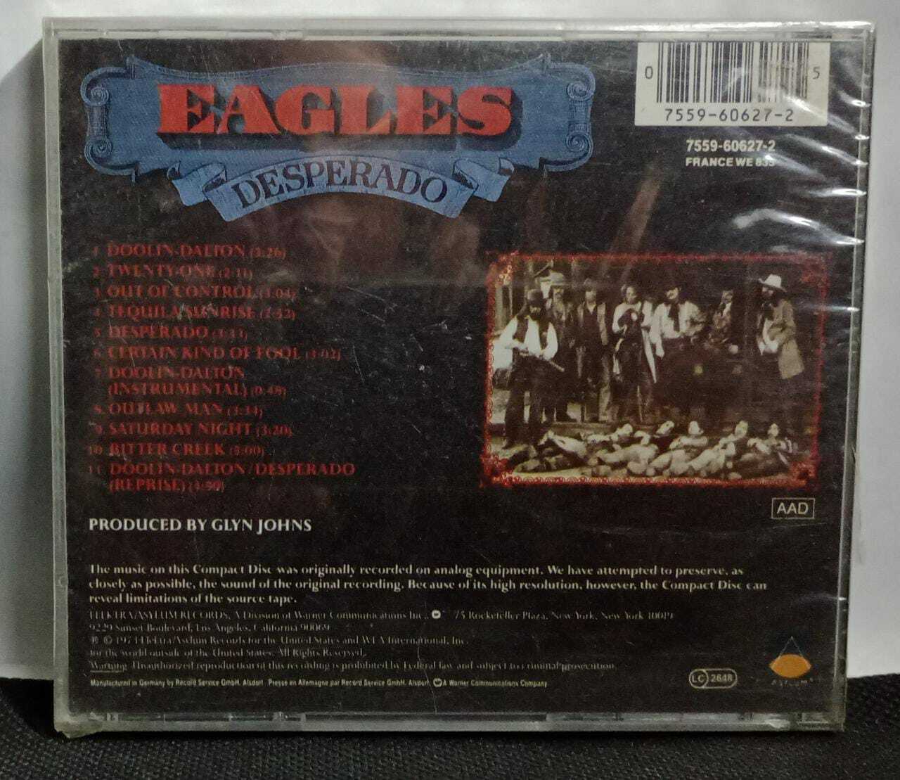 CD - Eagles - Desperado (germany/lacrado)