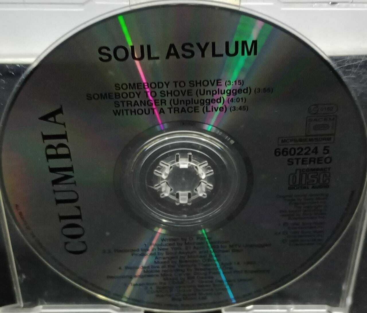 CD - Soul Asylum - Somebody to Shove (Single/Australia)