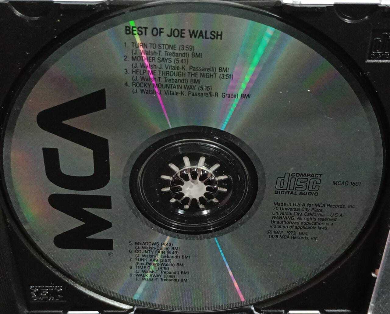 CD - Joe Walsh - The Best Of (USA)