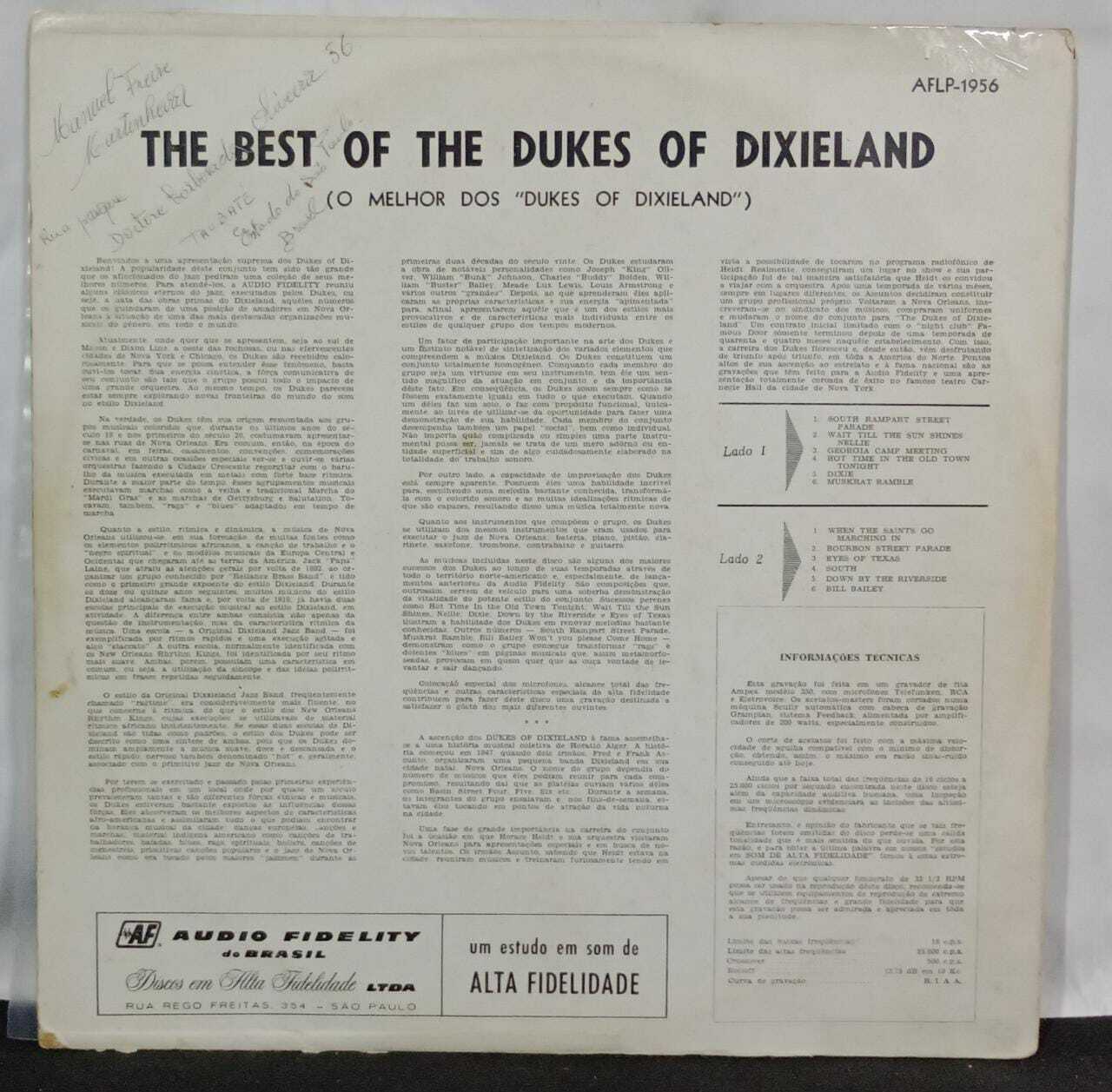 Vinil - Dukes of Dixieland - The Best Of