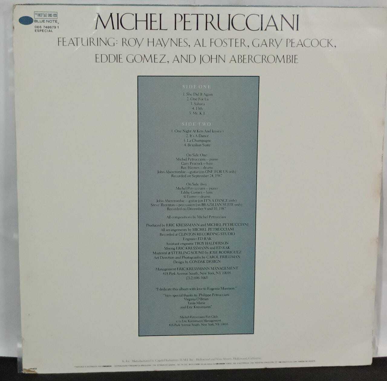Vinil - Michel Petrucciani - Michel Plays Petrucciani