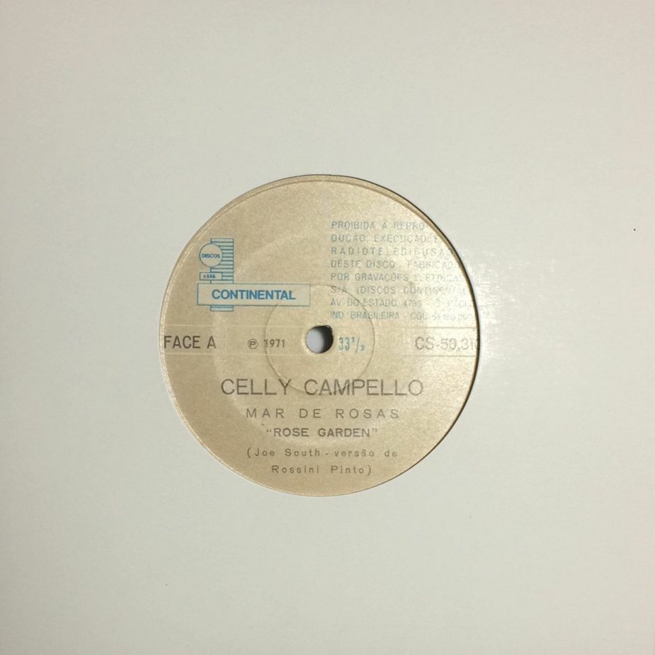 Vinil Compacto - Celly Campello - Mar de Rosas / Oh Mama
