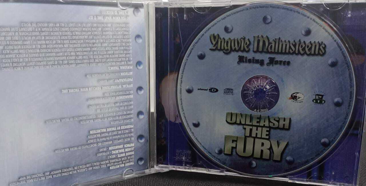 CD - Yngwie Malmsteens Rising Force - Unleash The Fury