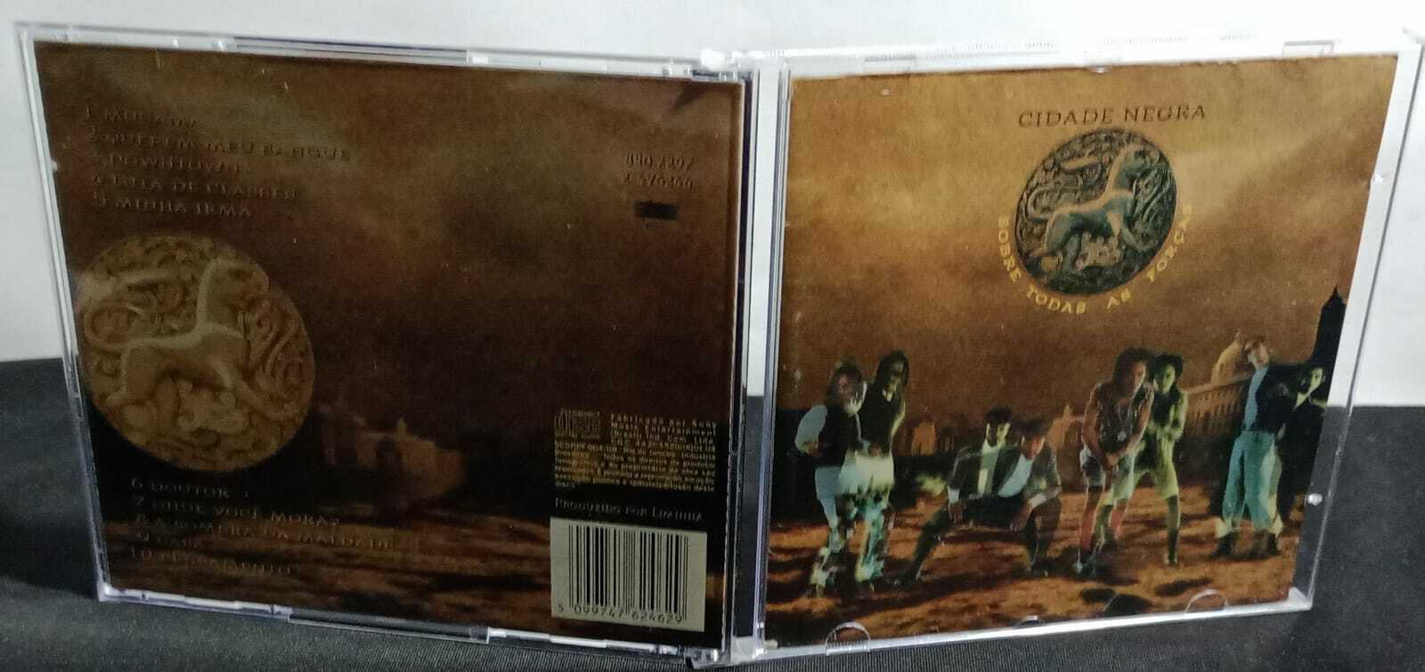 CD - Cidade Negra - Sobre Todas as Forças
